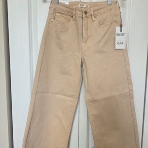 Oat New York Women's Cream Flare Jeans